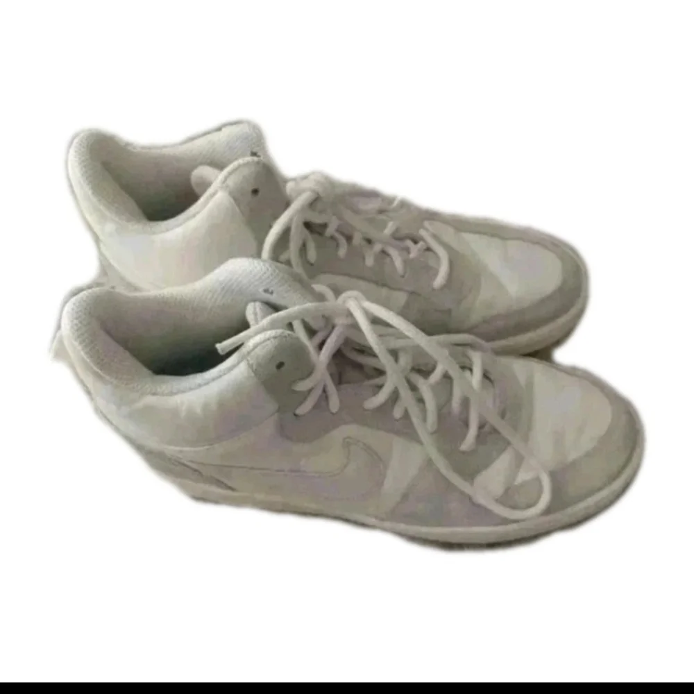Nike Womens Court Borough Mid Premium Sail Light Orewood Brown 9.5